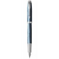 Ручка перьев. Parker IM Premium (CW2143651) Blue Grey CT F ст.нерж. подар.кор. IM Premium F318 (2143651) (серо-голубой)