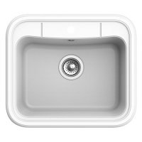 Кухонная мойка EWIGSTEIN Antik A-60, кварц, 51см х 59.5см, иней Antik A-60 иней