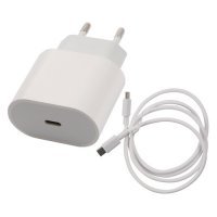 Сетевое зарядное устройство Redline PD1-3A, USB type-C, USB type-C, 3A, белый УТ000027290