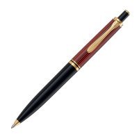 Ручка шариков. Pelikan Souveraen K 400 (PL904995) черный/красный подар.кор. PL904995