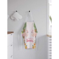 JoyArty Фартук кухонный регулируемый «Тропическое лето», универсальный размер Фартук женский для готовки Тропическое лето 65х65х28 см