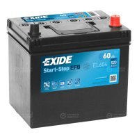Аккумулятор легковой "EXIDE" Start-Stop EFB 60Ач о/п D23