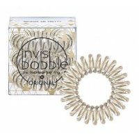 Invisibobble Резинка-браслет для волос Time To Shine Bronze Me Pretty, 3 шт (Invisibobble, )