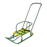 Санки Ника Тимка 5 комфорт+ зеленый (Т5К+/З) Т5К+/З