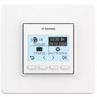 Терморегулятор TERNEO pro по полу/воздуху/по воздуху с огр. по полу. 3 000 ВА. 16 А. 5...60 °С 