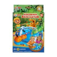 Умные игры Настольная игра Накорми бегемотов
