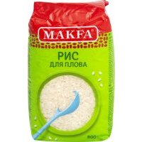 Рис Makfa шлифованный для плова 800г 