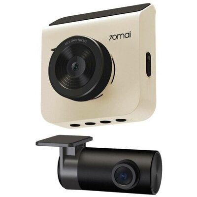 70MAI видеорегистратор 70MAI dash cam a400 + камера заднего вида rc09 (бежевый) 