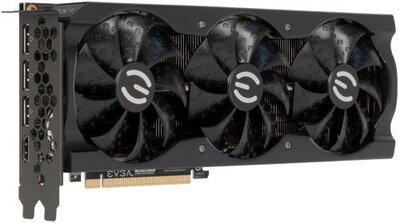 EVGA Видеокарта PCI-E EVGA 8GB GDDR6 256bit 8nm 1500/14000MHz HDMI/3*DP LHR RTL GeForce RTX 3070 XC3 ULTRA GAMING (08G-P5-3755-KL) 08G-P5-3755-KL