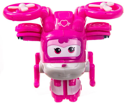Super Wings Робот трансформер Заряженный Диззи Мини Супер Крылья Super Wings Мини трансформер Заряженный Диззи EU740044