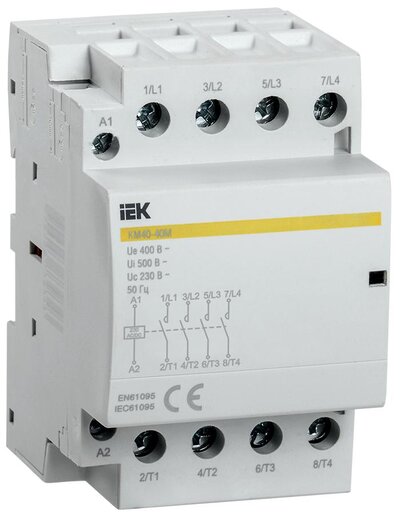 Iek Контактор модульный IEK MKK21-40-40 