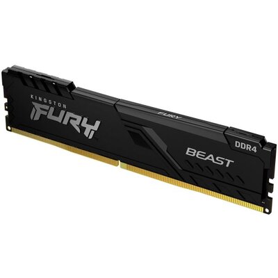 Kingston оперативная память Kingston fury beast 16gb ddr4 pc4-25600 kf432c16bb1/16 