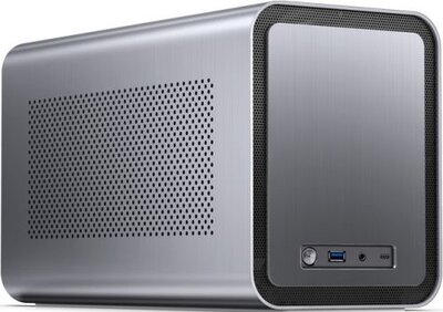 JONSBO Корпус mini-ITX JONSBO серый, без БП, USB Type-C, USB 3.0, audio N1 N1 gray