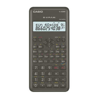 Casio Casio , 10-разрядный, черный FX-82MS-2-W-ET-D 