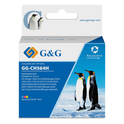G&G Картридж G&G , многоцветный / GG-CH564H 
