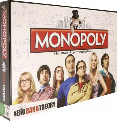 Winning Moves Игра Монополия The Big Bang Theory, на английском языке 024037WM Winning Moves 