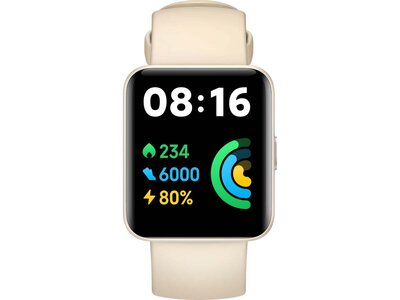 Xiaomi Смарт-часы Xiaomi Redmi Watch 2 Lite GL Beige, Bluetooth, GPS, 262 мАч, Бежевый BHR5439GL, X35915 X35915