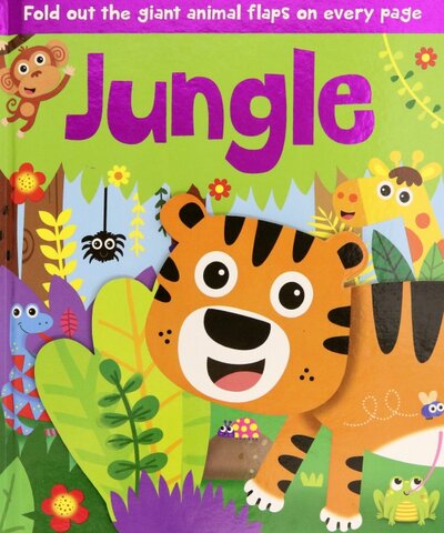 Книга: Igloo Books Fold-out Fun. Jungle (Bradley Jennie) 9781789051179