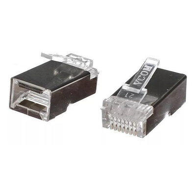 Noname Коннектор RJ-45 VCOM FTP (экранированный, кат 5е) (упак.:100шт) Noname VNA2230-1/100 