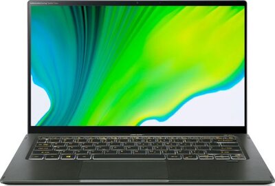 Acer Ноутбук Acer NX.A34ER.005 i5-1135G7/8GB/512GB SSD/14'' FHD IPS touch/Iris Xe graphics/WiFi/BT/cam/FPR/Win10Home/green Swift 5 SF514-55T-50UE NX.A34ER.005