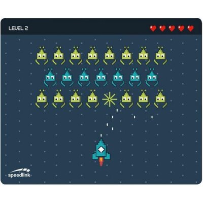 SPEEDLINK Коврик для мыши Speedlink Vinpad Retro-design level 2 