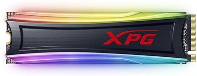 Adata Накопитель SSD M.2 2280 ADATA XPG SPECTRIX S40G RGB 4TB 3D TLC PCIe Gen 3.0 x4 NVMe 3500/1900MB/s IOPS 290K/240K AS40G-4TT-C 