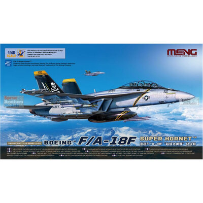 Meng MENG Сборная модель самолета Boeing F/A-18F Super Hornet 1/48, LS-013 LS-013