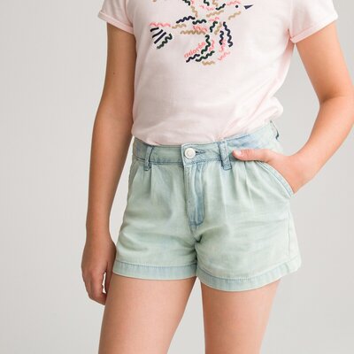 La Redoute Collections Шорты Из тонкого денима 3-12 лет 4 синий La Redoute Collections 