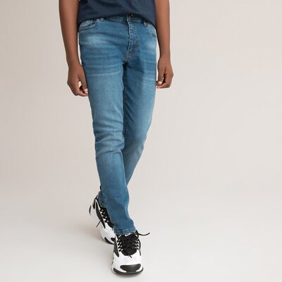 La Redoute Collections Джинсы Прямые 10-18 лет 18 синий La Redoute Collections 