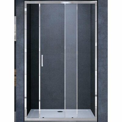 Vincea Душевая дверь Vincea Alpha 110x190 VDS-3AL110CL профиль Хром стекло прозрачное VDS-3AL110CL
