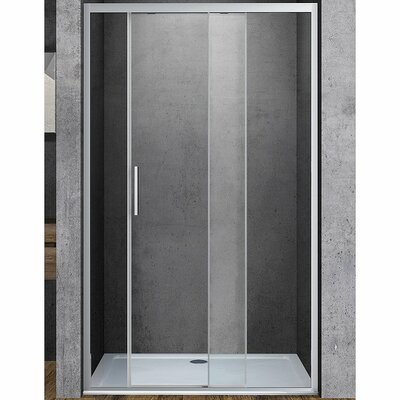 Vincea Душевая дверь Vincea Soft 120x195 VDS-3SO120CL профиль Хром стекло прозрачное VDS-3SO120CL