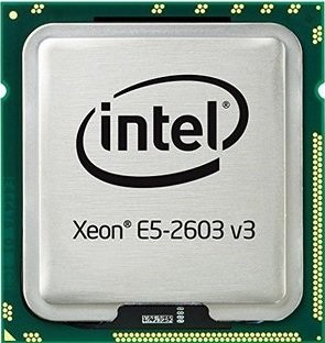 Intel Процессор Intel CM8064401844200 1.6GHz Haswell 6-Core (LGA2011-3, 15MB, TDP 85W, 6.4 GT/s QPI, 22nm) Tray Xeon E5-2603v3 CM8064401844200