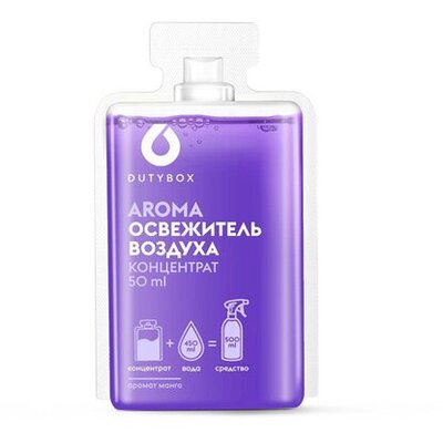 Без бренда Спрей-ароматизатор воздуха Dutybox DB-1508 (манго) концентрат 50 мл Без бренда 