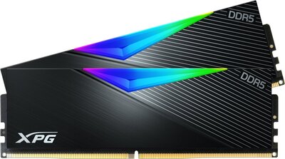 Adata Модули памяти ADATA LANCER RGB 32Gb KIT2 DDR5 PC41600 5200 МГц AX5U5200C3816G-DCLARBK AX5U5200C3816G-DCLARBK