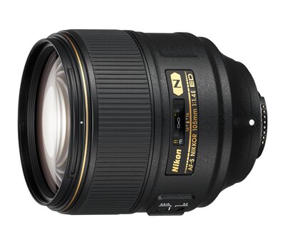 Nikon Объектив Nikon 105mm f/1.4E ED AF-S Nikkor, черный JAA343DA