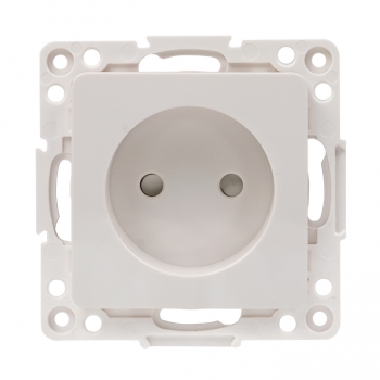 Ekf EYR10-022-10 EKF PROxima Стокгольм Механизм Розетки 1-местной б/з 10 А белый с защ. штор. EYR10-022-10