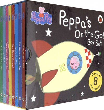 Книга: Ladybird Peppa on the Go! Box Set (Ladybird) 9780241542965
