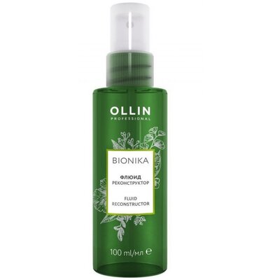 OLLIN Professional OLLIN PROFESSIONAL Флюид реконструктор / Fluid Reconstructor BioNika 100 мл Bionika Флюид реконструктор 100 мл 397229