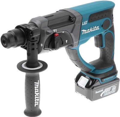 Makita Перфоратор акк. MAKITA DHR202RF 18.0В 1x3.0Ач LiION 0-1000об/мин SDS+ 20мм 1.9Дж 3 режима кейс DHR202RF