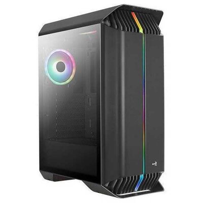 Aerocool Корпус Aerocool Gladiator Duo-G-BK-v1 (ATX, Glass Window, USB3.0 x2, 3x 12cm Duo ARGB fans) 4711099470310