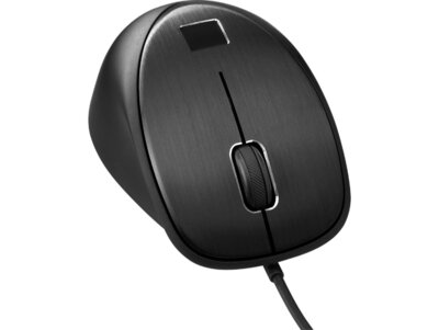 HP Мышь HP Wired USB Fingerprint Mouse (4TS44AA) 4TS44AA#AC3