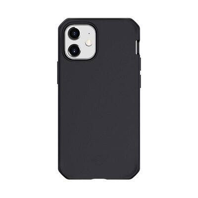 Itskins Чехол антибактериальный ITSKINS SPECTRUM SOLID для Apple iPhone 12 mini (5.4") чёрный AP2G-SPEPR-PBLK