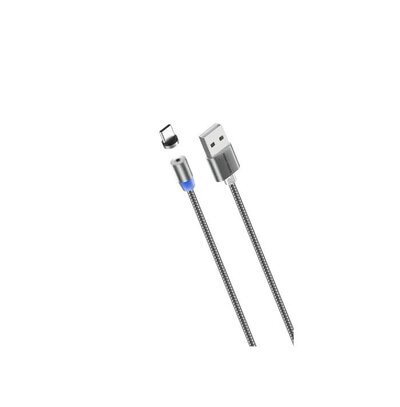 More Choice Кабель More choice K61Sa 1м Dark Grey Smart USB 3.0A для Type-C Magnetic серый K61SADARKGREY