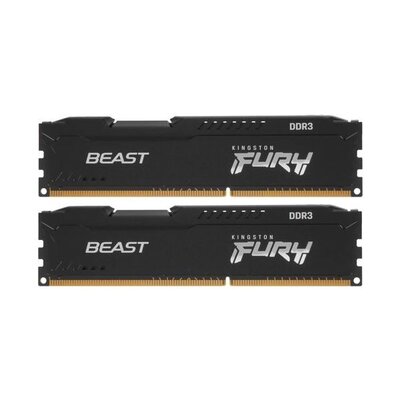 Kingston Память оперативная DDR3 Kingston 8GB 1866MHz (KF318C10BBK2/8) KF318C10BBK2/8