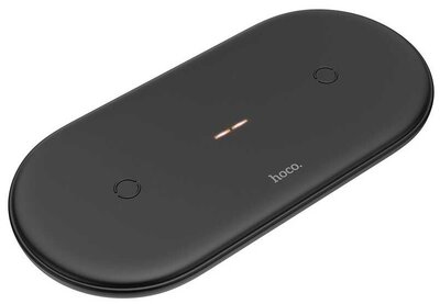 Hoco Беспроводное зарядное устройство Hoco CW23 Dual Power Black 6931474722423
