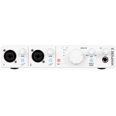 Arturia Аудиоинтерфейс Arturia MiniFuse 2 White 