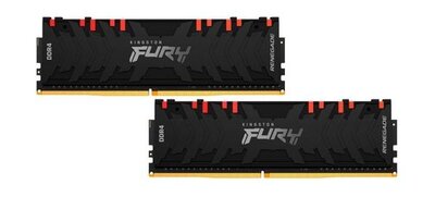 Kingston Память оперативная DDR4 Kingston Fury Renegade 16GB 3000MHz (KF430C15RBAK2/16) KF430C15RBAK2/16
