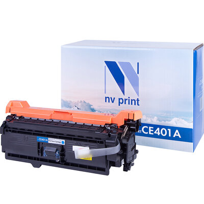 NV Print Картридж NV Print CE401A Cyan для Нewlett-Packard CLJ Color M551 (6000k) NV-CE401AC