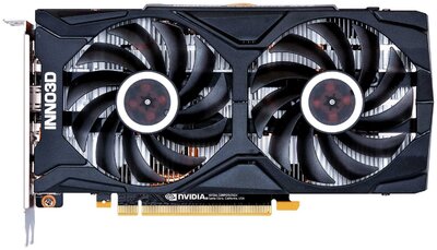 NVIDIA Видеокарта Nvidia GeForce RTX2060 Inno3D Twin X2 PCI-E 6144Mb (N20602-06D6-1710VA15L) N20602-06D6-1710VA15L