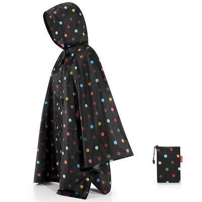 Reisenthel Дождевик Reisenthel Mini maxi dots, черный AN7009